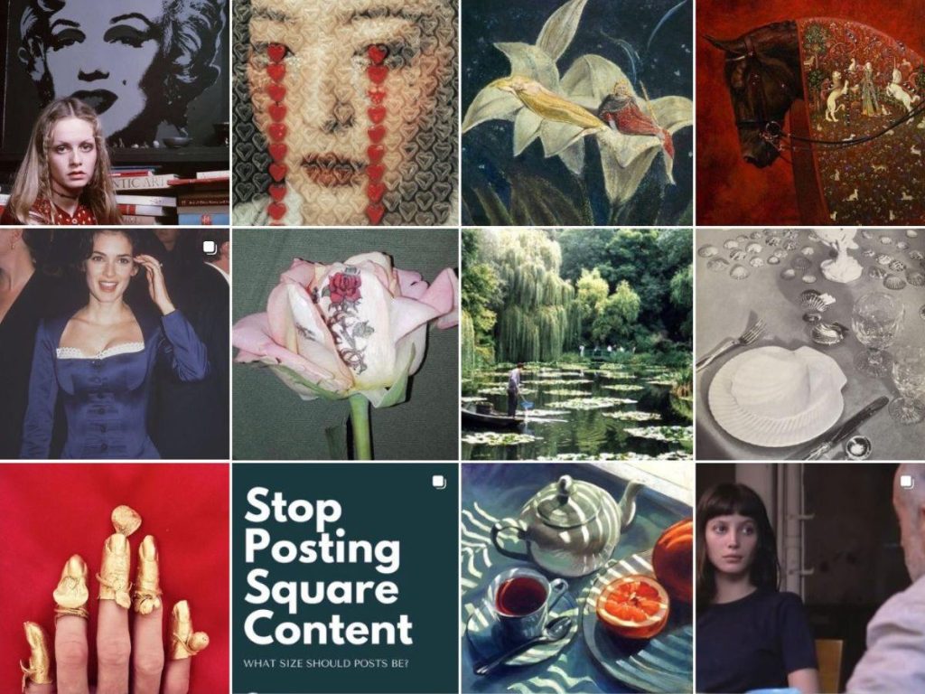 Marketing na društvenim mrežama: Instagram grid